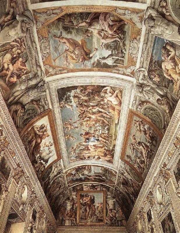 CARRACCI, Annibale Ceiling fresco dfg